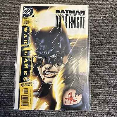 Buy Batman: Legends Of The Dark Knight #184 DC Comics 2004 War Games • 2.40£