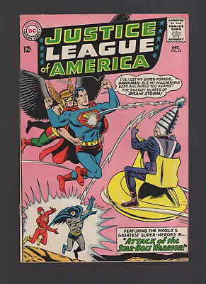 Buy Justice League Of America #32 - 1st Appearance Brain Storm - Lower Grade (b) • 15.98£