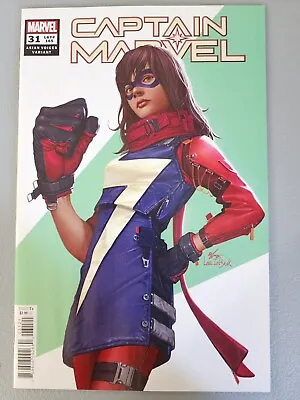 Buy Captain Marvel #31 (2019 Marvel) Inhyuk Lee Variant NM/MT • 4.42£
