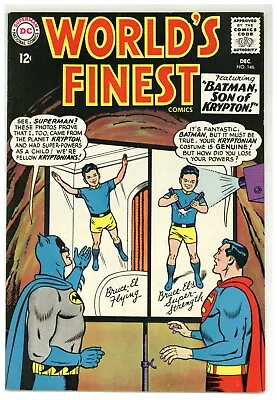 Buy World's Finest Comics 146 Superman Supergirl Batman Robin 1964 DC (j#3128) • 15.99£