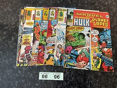 Buy Mighty World Of Marvel….hulk/conan…….uk Comic Bundle…..lot….96 • 11.99£
