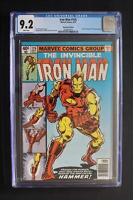 Buy Iron Man #126 Classic Suit-Up TOS #39 Homage-c 1979 1st Ling Newsstand CGC 9.2 • 92.49£