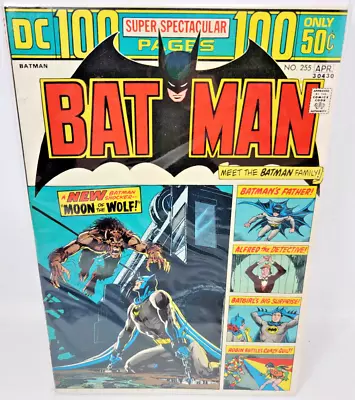 Buy Batman #255 Neal Adams Cover Art Werewolf 1st Appearance *1974* 8.0 - 8.5 • 41.01£