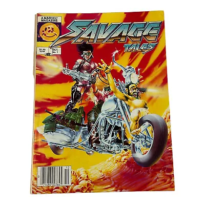 Buy SAVAGE TALES - OCT No. #1 1985, Marvel Magazine • 11.91£