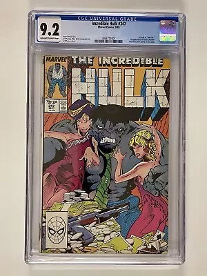 Buy Incredible Hulk #347 CGC 9.2 1988 1st App Of Hulk As Joe Fixit & Mario Chandler • 80.42£