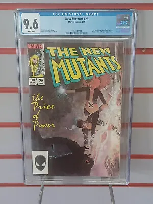 Buy NEW MUTANTS #25 (Marvel, 1985) CGC Graded 9.6 ~ LEGION ~WHITE Pages • 39.53£