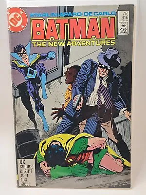 Buy BATMAN #416 1st MEETING GRAYSON As NIGHTWING & TODD As ROBIN DC COMICS COMBINED  • 4.32£