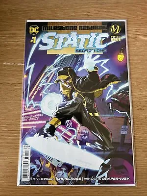 Buy Static Season One #1  (2021) 1st Printing Randolph Main Cover Dc Comics • 5£