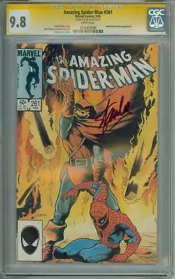 Buy Amazing Spider-Man 261 CGC 9.8 SS STAN LEE • 692.26£