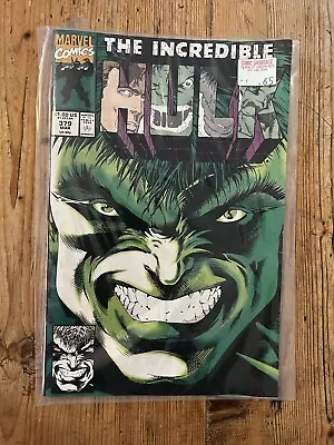 Buy The Incredible Hulk Comic Like New #379 March 1991 • 4£