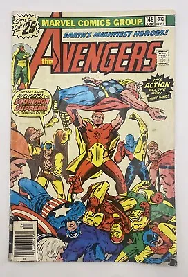 Buy Marvel The Avengers June 1976 #148 25 Cent Newstand Vintage Comic Book • 7.30£