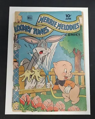 Buy Vintage 1944 Dell Comics Looney Tunes Merrie Melodies #45 POOR/FAIR  • 8.79£