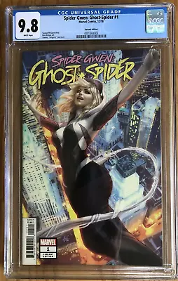 Buy Spider-Gwen Ghost Spider #1 Artgerm Lau Variant CGC 9.8 NM/M 2018 Marvel Comics • 71.95£