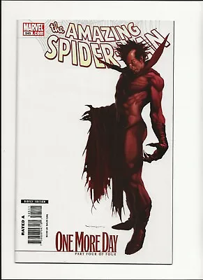 Buy Amazing Spider-Man #545 (2007) Mephisto Variant One More Day Marvel Comics • 8£