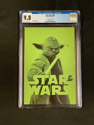 Buy Star Wars 66 Cgc 9.8 Yoda Christopher Negative Variant Limited 1000 Jtc Marvel • 160.69£