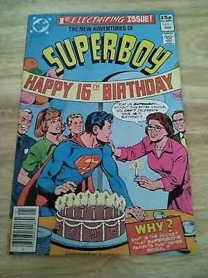 Buy Superboy # 1 : D.C. Comics January 1980 : 1st Printing  • 4.99£