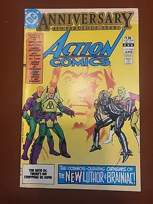 Buy Action Comics #544 1st Lex Luther's War Suit And Brainiac 1983 DC Comic... • 8.03£
