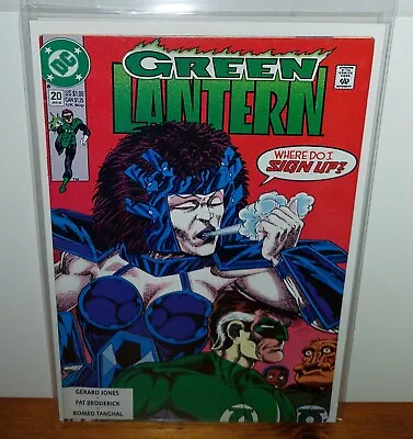 Buy Green Lantern #20 DC Comics Pat Broderick Cover 1st Boodikka 1992 • 2.99£