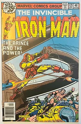 Buy 1979- Marvel- Invincible Iron Man #121- First App. Of Jonas Hale- Newsstand- NM- • 20.11£