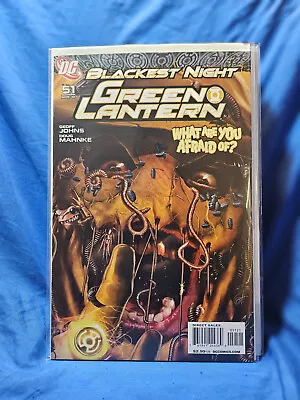 Buy Green Lantern 51 Variant Scarecrow Greg Horn 2010 Blackest Night Vf/nm • 39.41£