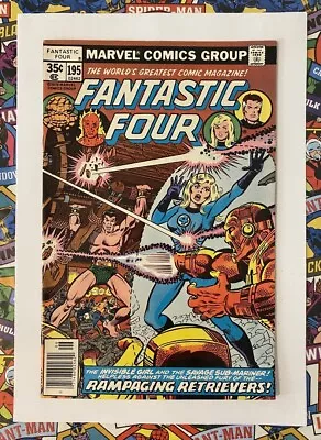 Buy Fantastic Four #195 - Jun 1978 - Sub-mariner Appearance! - Vfn+ (8.5) Cents Copy • 12.99£