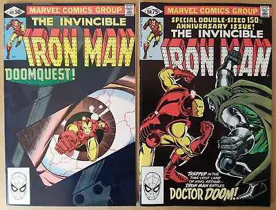 Buy Invincible Iron Man #149, 150 (1981, Marvel) VF Dr. Doom Lot Of 2 • 38£