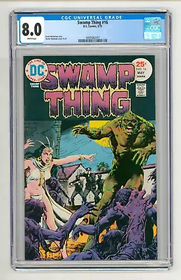 Buy Swamp Thing #16 CGC 8.0 Seventh Highest Graded • 59£