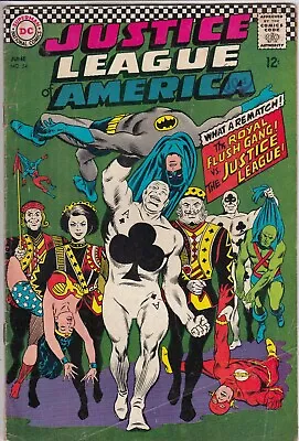 Buy Justice League Of America 54 - 1967 - Centre Pages Missing • 2.99£