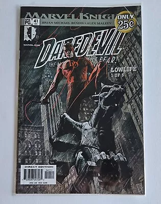 Buy Marvel Comics Knights 2002 Daredevil #41 Lowlife 1 Of 5 Bendis Maleev • 4.80£