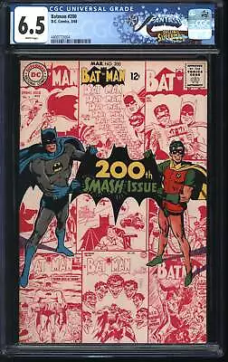 Buy D.C Comics Batman 200 3/68 FANTAST CGC 6.5 White Pages • 104.36£