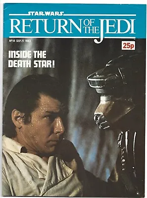 Buy Star Wars: Return Of The Jedi #14, 1983, Marvel UK Comic • 6.50£