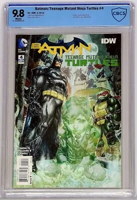 Buy Batman Teenage Mutant Ninja Turtles #4 DC IDW 2016 CBCS 9.8 Shredder Joker • 156.67£