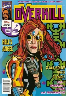 Buy Overkill # 6 Marvel UK Sci-Fi Magazine    3 Rd. July   1992 • 4.95£