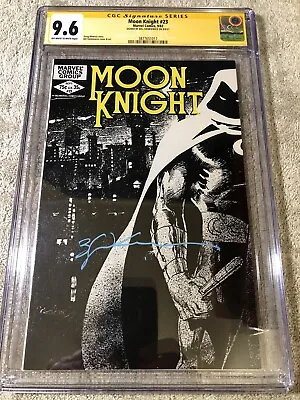 Buy Moon Knight 23 CGC SS 9.6 Bill Sienkiewicz Auto Iconic Cover 9/1982 WOW • 237.47£