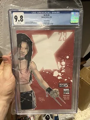 Buy X-23 #1 CGC 9.8 Red Variant Limited Edition White Pages From Marvel Comics • 102.69£