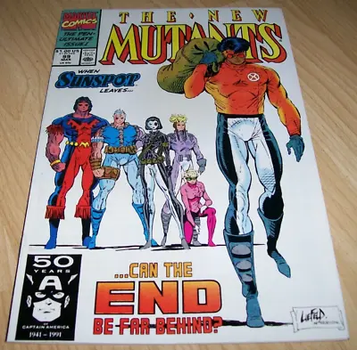 Buy New Mutants (1983 1st Series) #99...Published Mar 1991 By Marvel • 39.99£