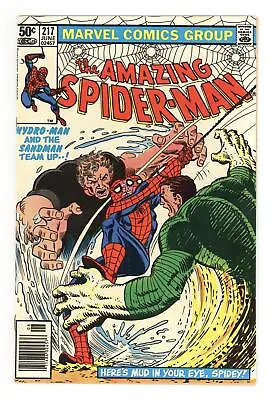 Buy Amazing Spider-Man #217N Newsstand Variant FN 6.0 1981 • 11.46£