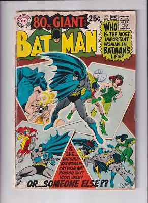 Buy Batman (1940) # 208 (3.0-GVG) (214704) 1969 • 27£