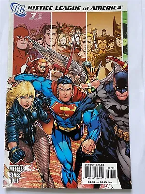 Buy JUSTICE LEAGUE OF AMERICA #7 Left Variant DC Comics 2007 NM • 2.49£