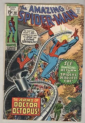 Buy Amazing Spider-Man #88 September 1970 VG- Doc Ock • 15.97£