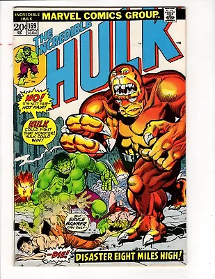 Buy Incredible Hulk # 169 ( 1973) (THIS BOOK HAS MINOR RESTORATION SEE DESCRIPTION) • 13.90£