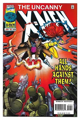 Buy Uncanny X-Men #333 (Vol 1) : NM- :  The Other Shoe...  : Onslaught : 1st Bastion • 2.95£