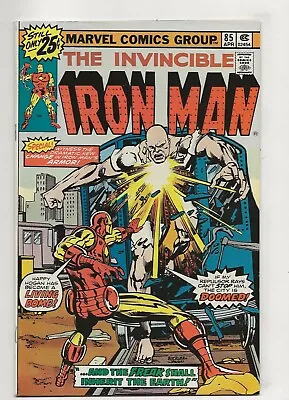 Buy The Invincible Iron Man #85 (1976) High Grade VF 8.0 • 11.92£