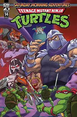 Buy Pre-Order Teenage Mutant Ninja Turtles: Saturday Morning Adventures #14 Cover A • 2.91£