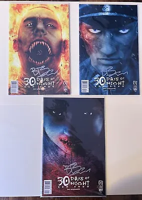 Buy 30 DAYS OF NIGHT: RED SNOW #1-3 (2007) Signed By Ben Templesmith 1st Prints NM • 17.99£