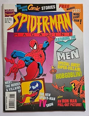 Buy Spider-Man Magazine #8 (1994 Marvel Comics) Venom Wolverine Marvel Masterpieces! • 10.39£