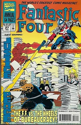 Buy Fantastic Four Annual(Marvel-1994) #27-Key-1ST APPR. OF TIME VARIANCE AUTHORITY • 17.39£