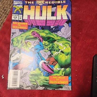 Buy The Incredible Hulk 419 • 6.34£