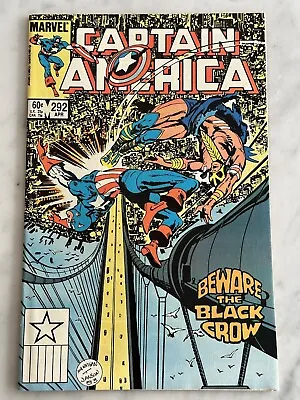 Buy Captain America #292 VF/NM 9.0 - Buy 3 For Free Shipping! (Marvel, 1984) AF • 3.82£