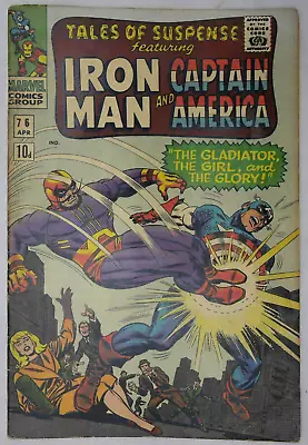 Buy Tales Of Suspense #76 Captain America Iron Man Marvel Comics (1965) • 24.95£